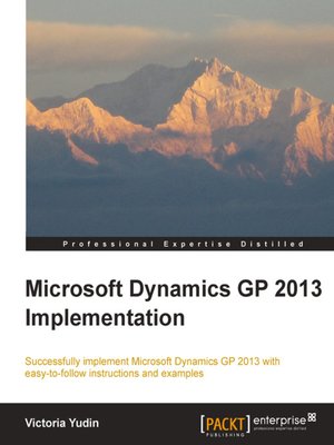 cover image of Microsoft Dynamics GP 2013 Implementation